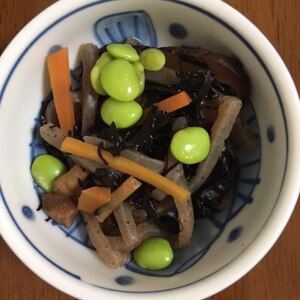 生ひじきの煮物